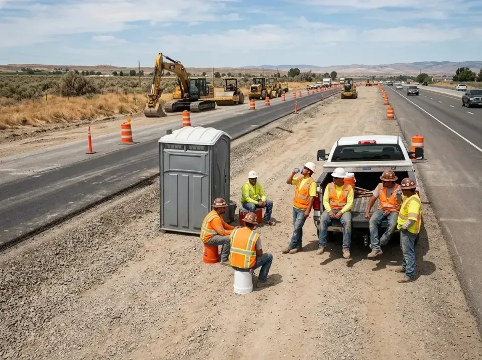 highway-road-construction-crew-007 — frequently asked questions, Porta Potty and Restroom Rentals in Piru, CA